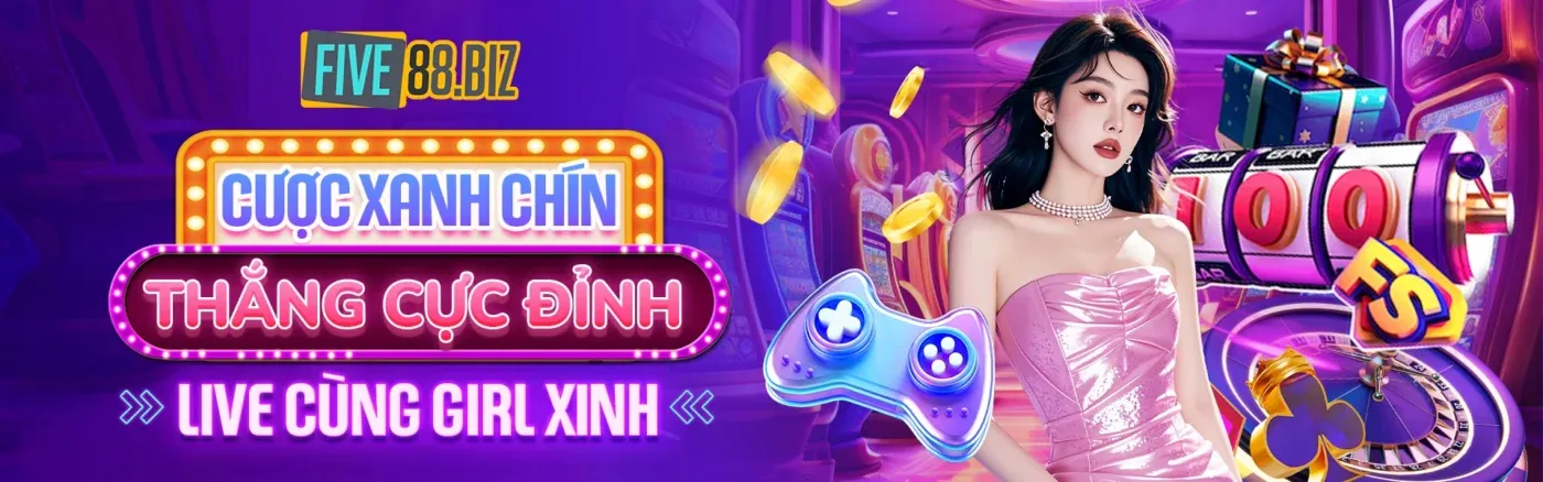 Hình ảnh tổng quan về trò chơi Nổ Hũ f789 với giao diện sôi động, nhiều máy slot và các biểu tượng may mắn, thể hiện sự hứng khởi và cơ hội thắng lớn